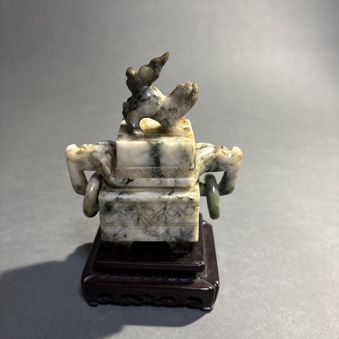 翡翠　香炉