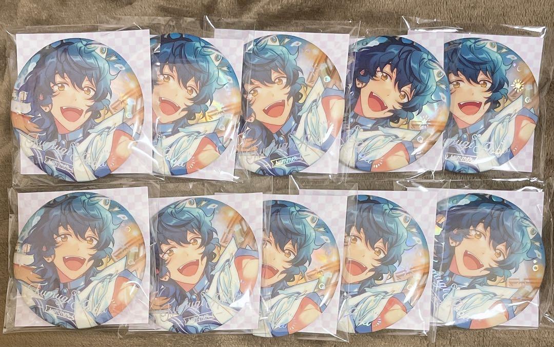 あんさんぶるスターズ あんスタ 夏日 缶バッジ 青葉つむぎ 10点 あんさんぶるスターズ あんスタ 夏日 缶バッジ 青葉つむぎ 10点