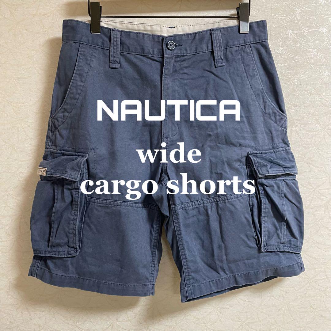 NAUTICA ハーフパンツ　チノショーツ ノーティカ NAUTICA JEANS カーゴ チノショーツ ハーフパンツ