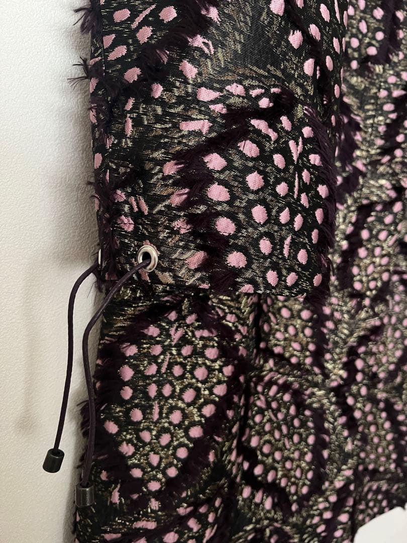 新品未使用　Designworks フラワージャガード　コートジャケット