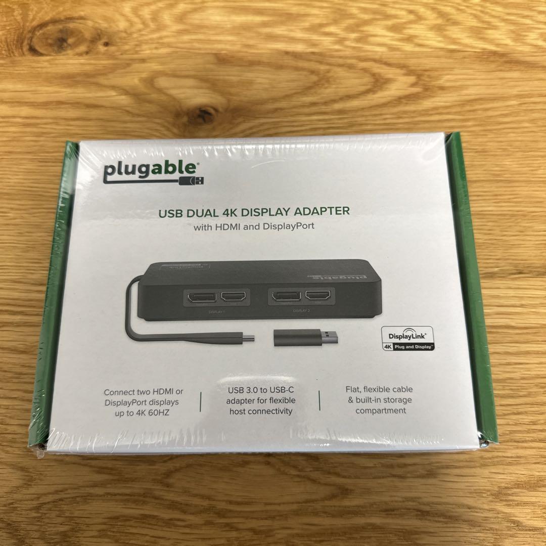 Plugable USB-C 変換グラフィックアダプタ