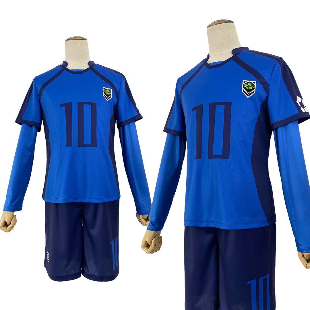 ブルーロック　糸師凛　コスプレ U20 青ユニ ブルーロック 糸師凛 U-20編 ユニフォーム コスプレ