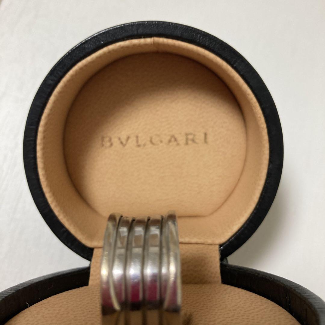 BVLGARI ステンレススチール 5連リング