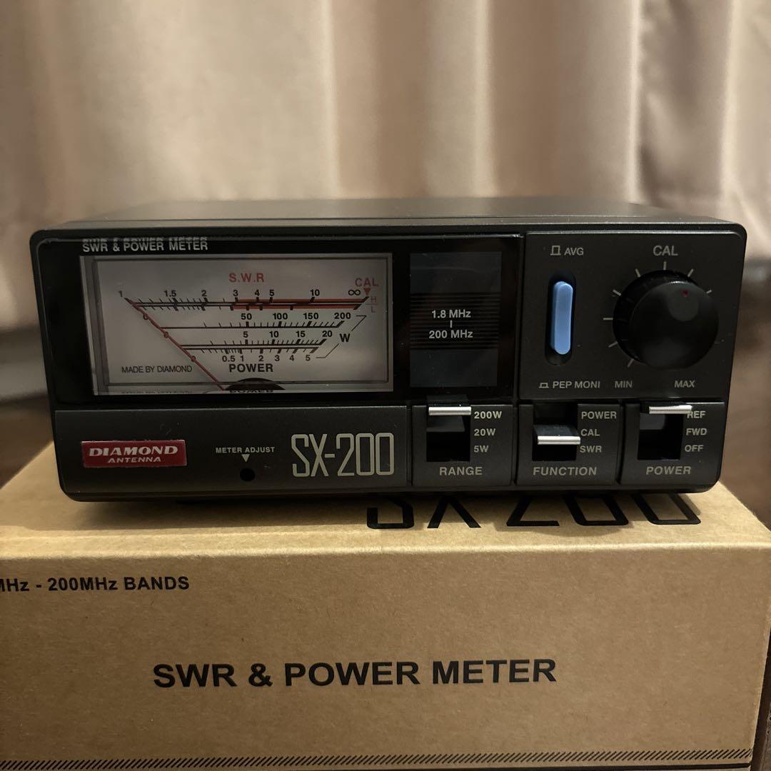 アンテナ DIAMOND SX-200 SWR & POWER METER