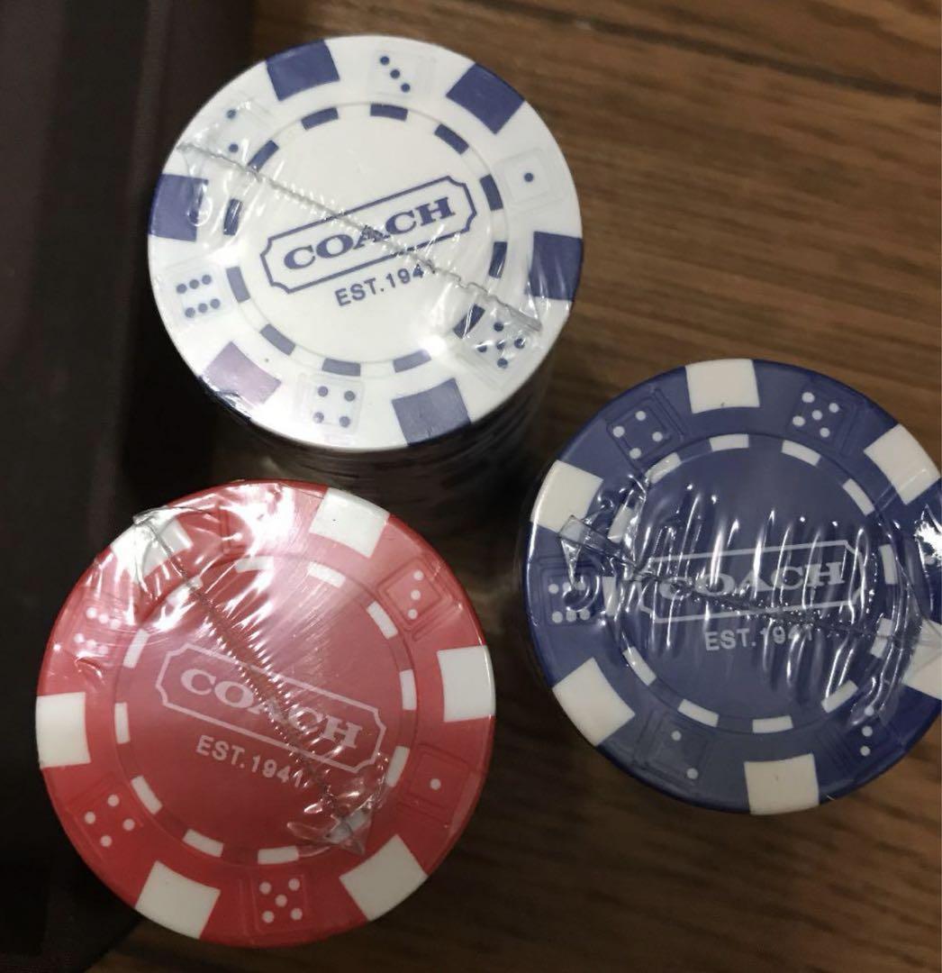 【希少】COACH ポーカーセット チップ トランプ カジノ サイコロ 正規品 希少】COACH ポーカーセット チップ トランプ カジノ サイコロ