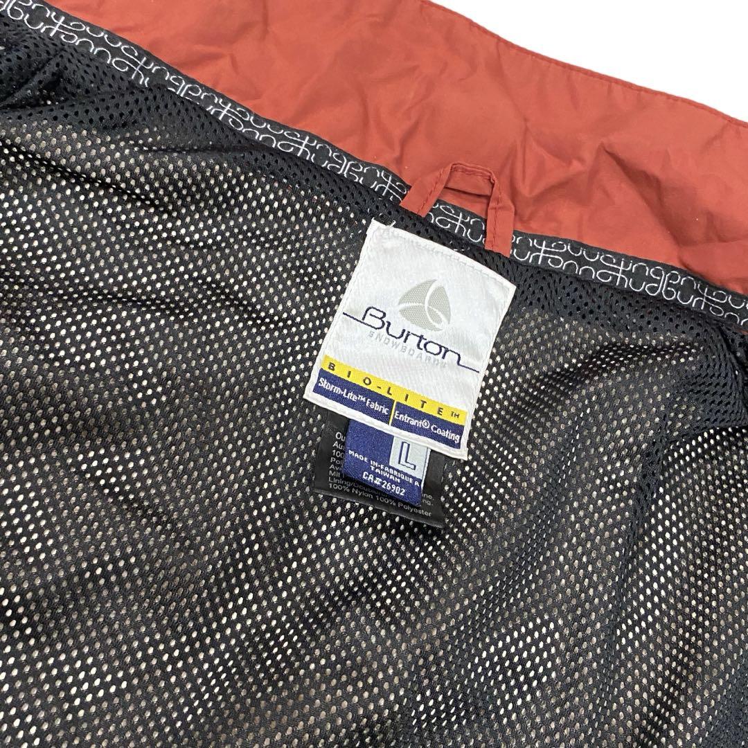 希少 BURTON バートン スノボーウェア セットアップ L レッド ベージュ スノーボード