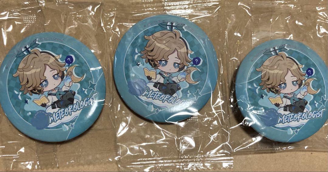 IdentityV 気象学者 缶バッジ 2点 IdentityV 第五人格 気象学者 缶バッジ アクリルマグネット