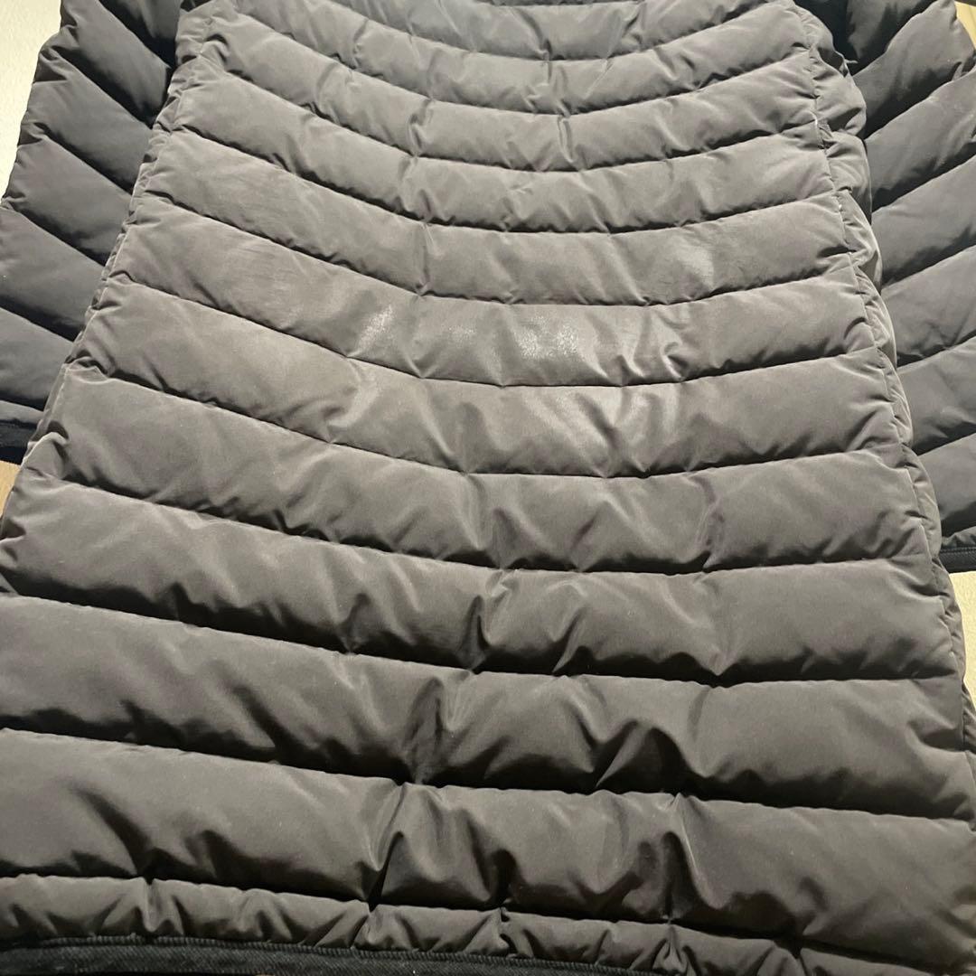 バンソンエミレイユ ステッチレスダウンコート ロングコート ブラック バンソンエミレイユ ステッチレスダウンコート ロングコート ブラック