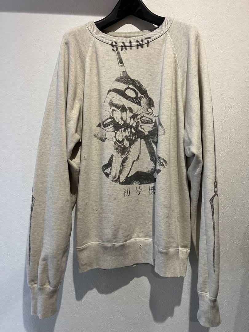 SAINT Mxxxxxx エヴァンゲリオン スウェット Lサイズ 画像1
