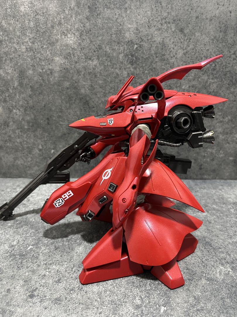 値引 1/144 HGUC ナイチンゲール Namicomのガンプラ : 全塗装