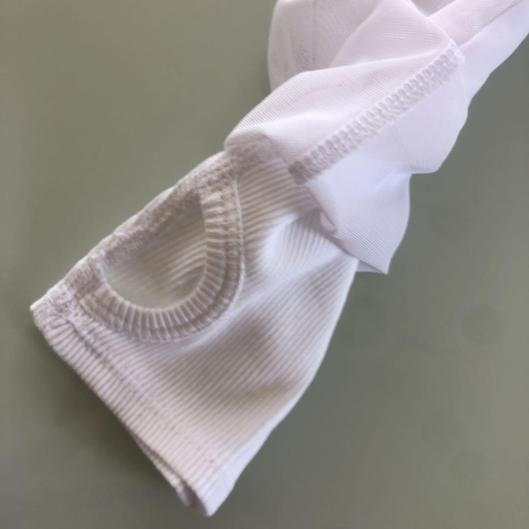 OVERNEATH 別注 rib sleeves：カットソー（Tシャツ／カットソー