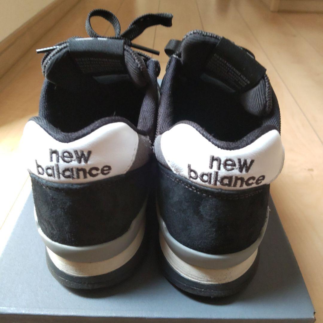 New Balance 996 ブラック/ホワイト スニーカー