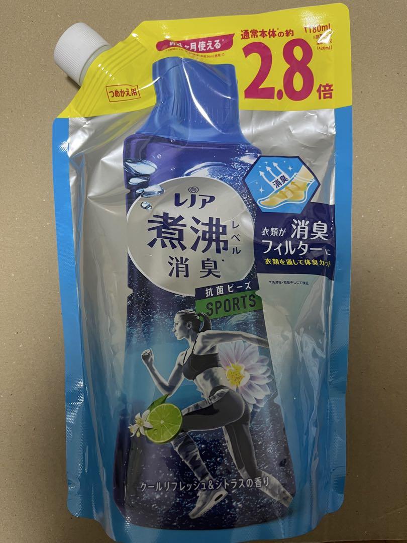 レノア消臭柔軟剤 2.8倍スポーツ用 1180ml 6個セット