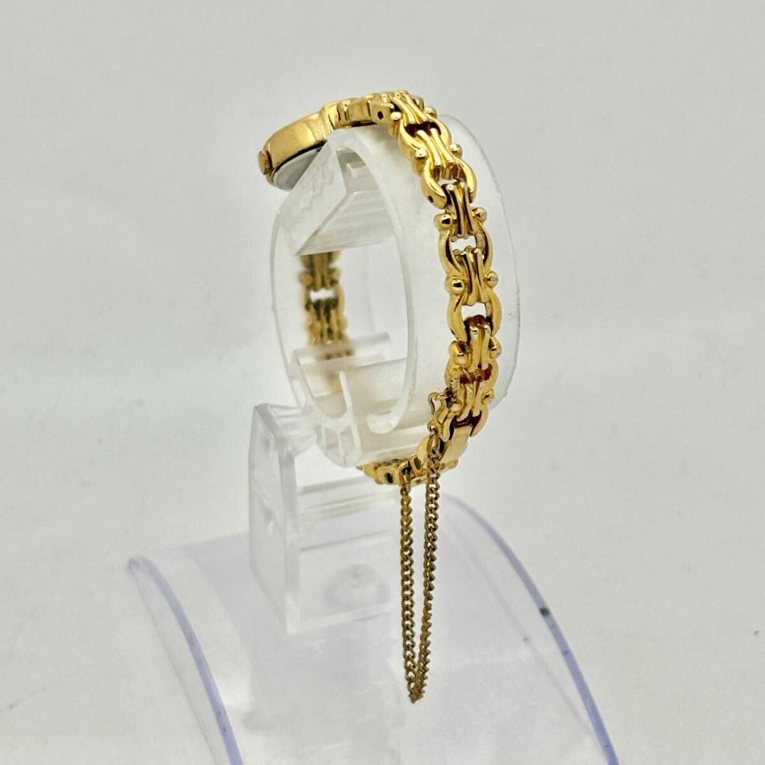 外観美品/新品電池】 SEIKO ゴールド ドレス レディース 腕時計