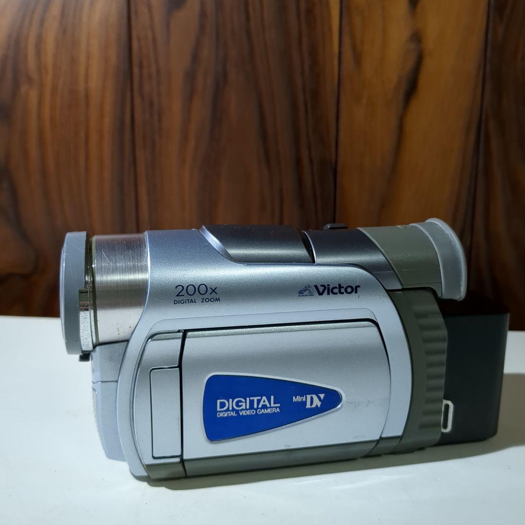 【美品】Victor デジタルビデオカメラ GR-D50K 200倍 動作品 一 番 安いテレビ・オーディオ・カメラ - Victor デジタルビデオ