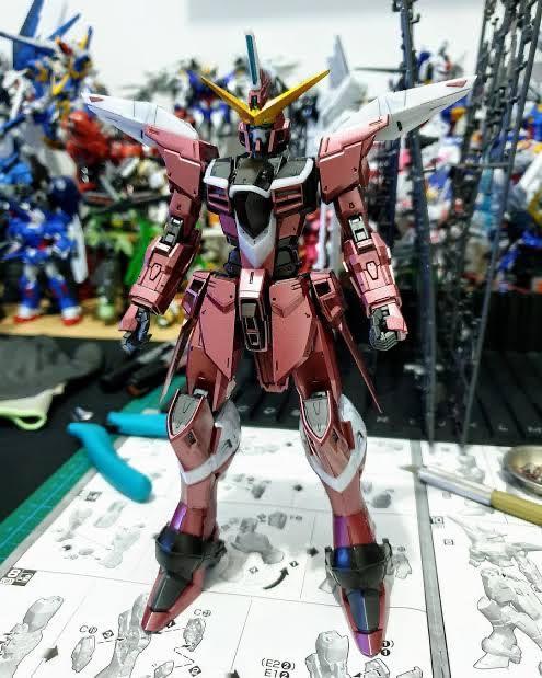 MG ジャスティスガンダム 1/100 スペシャルコーティング