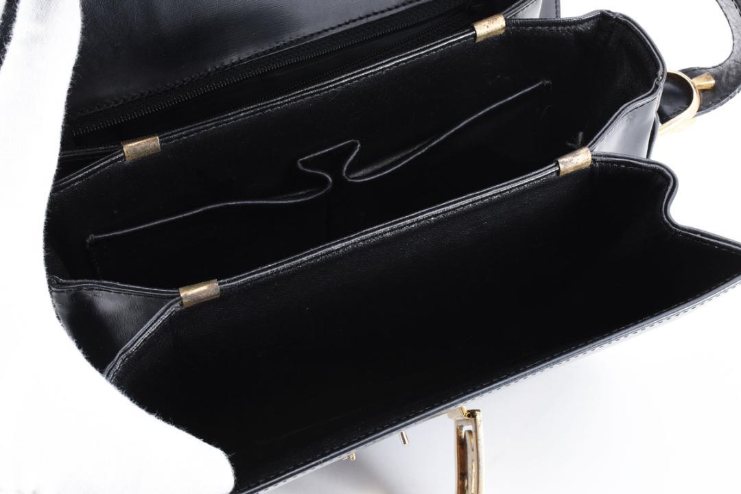 【極美品】CELINE セリーヌ 金馬 ショルダーバックトリオンフ レザー