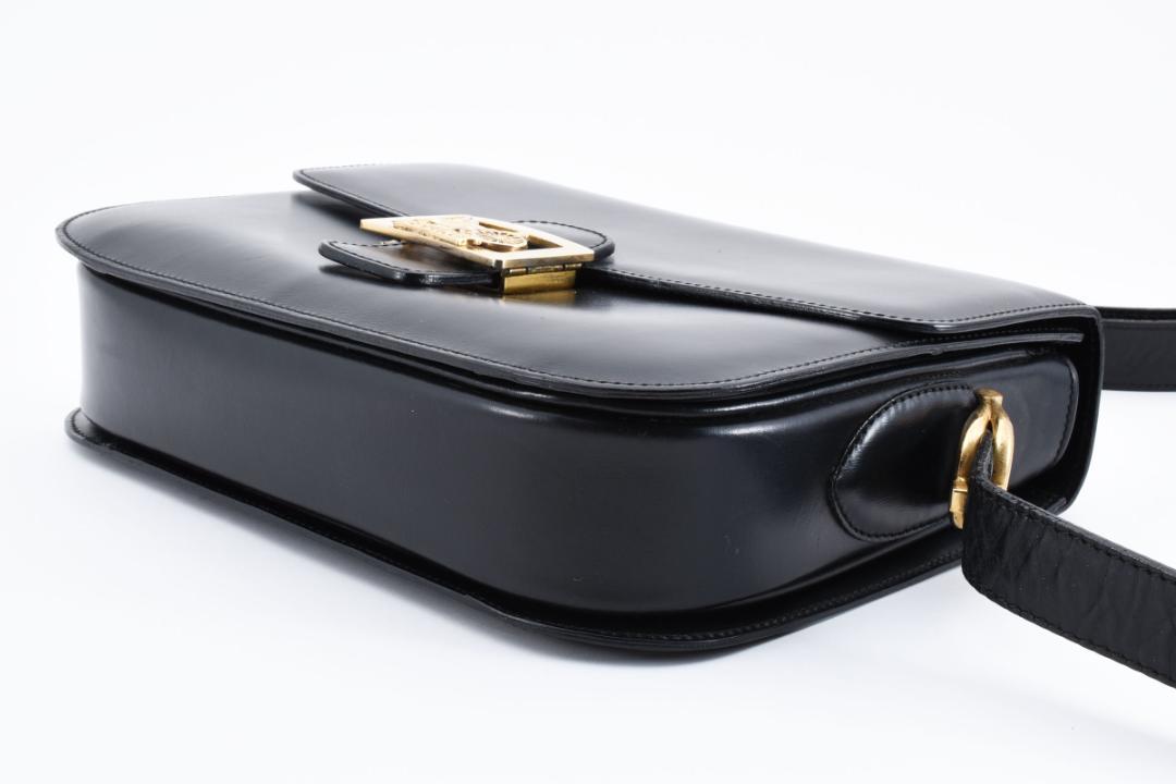 【極美品】CELINE セリーヌ 金馬 ショルダーバックトリオンフ レザー