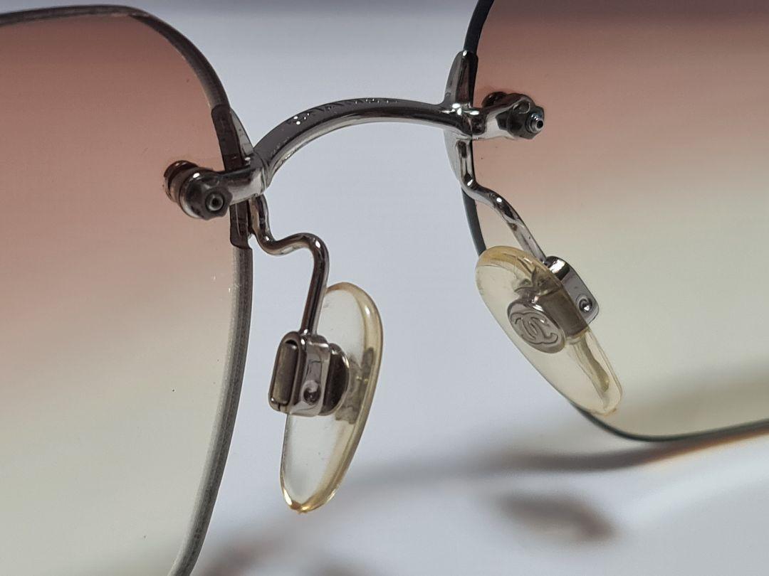 CHANEL ラインストーン サングラス 4017-Ｄ シャネル