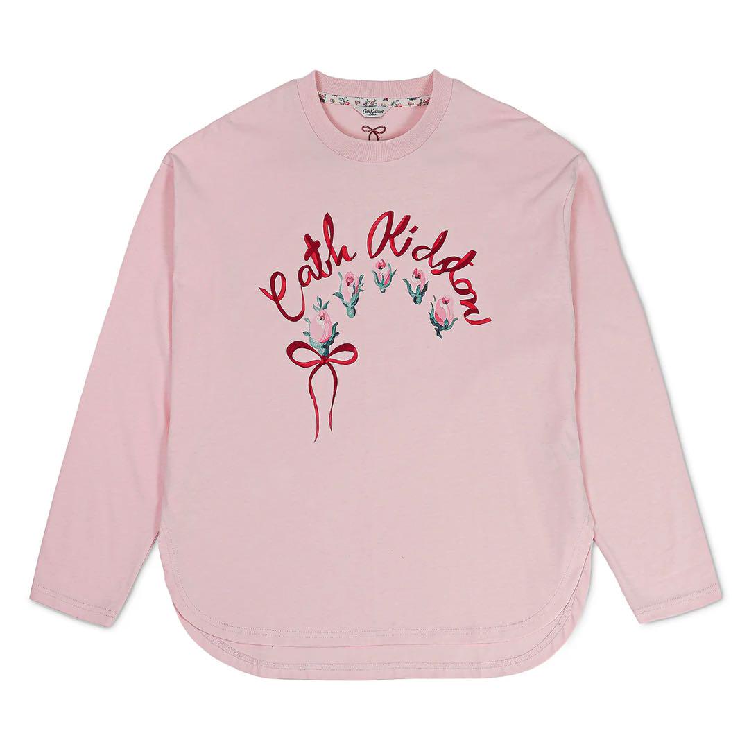Cath Kidston ロングスリーブTシャツ　Ribbon Floral