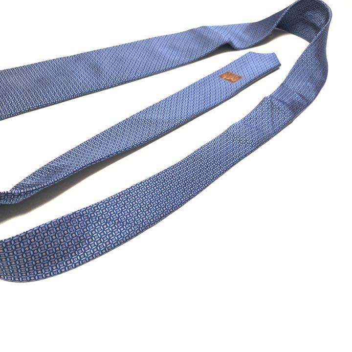 最適な価格 即日対応可 HERMES 総柄 ネクタイ ブルー 2QNsg-m27607756722 セールお得