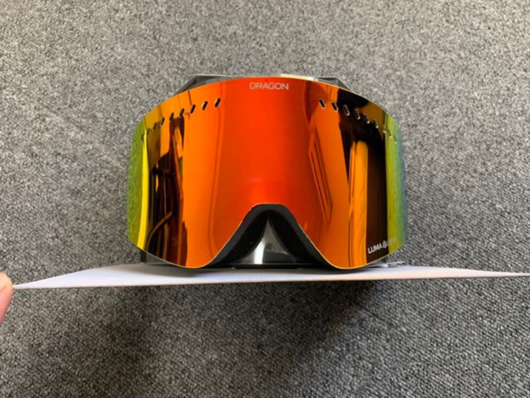 ドラゴンNFXs スノーボードゴーグル NozakaiDapスペアレンズ付き