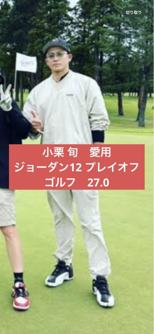 希少　ジョーダン12 ゴルフ　プレイオフ