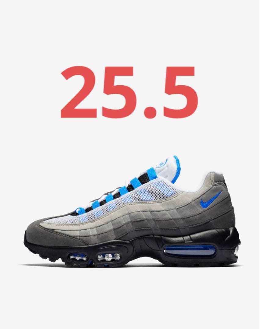 Nike Air Max 95 OG Cool Grey Blue Spark