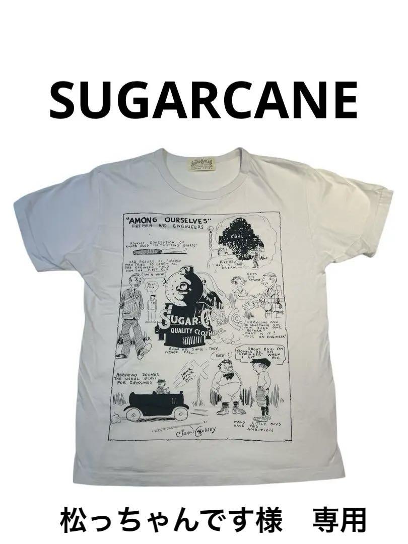 シュガーケーン SUGARCANE 半袖Tシャツ 1920's Cartoon