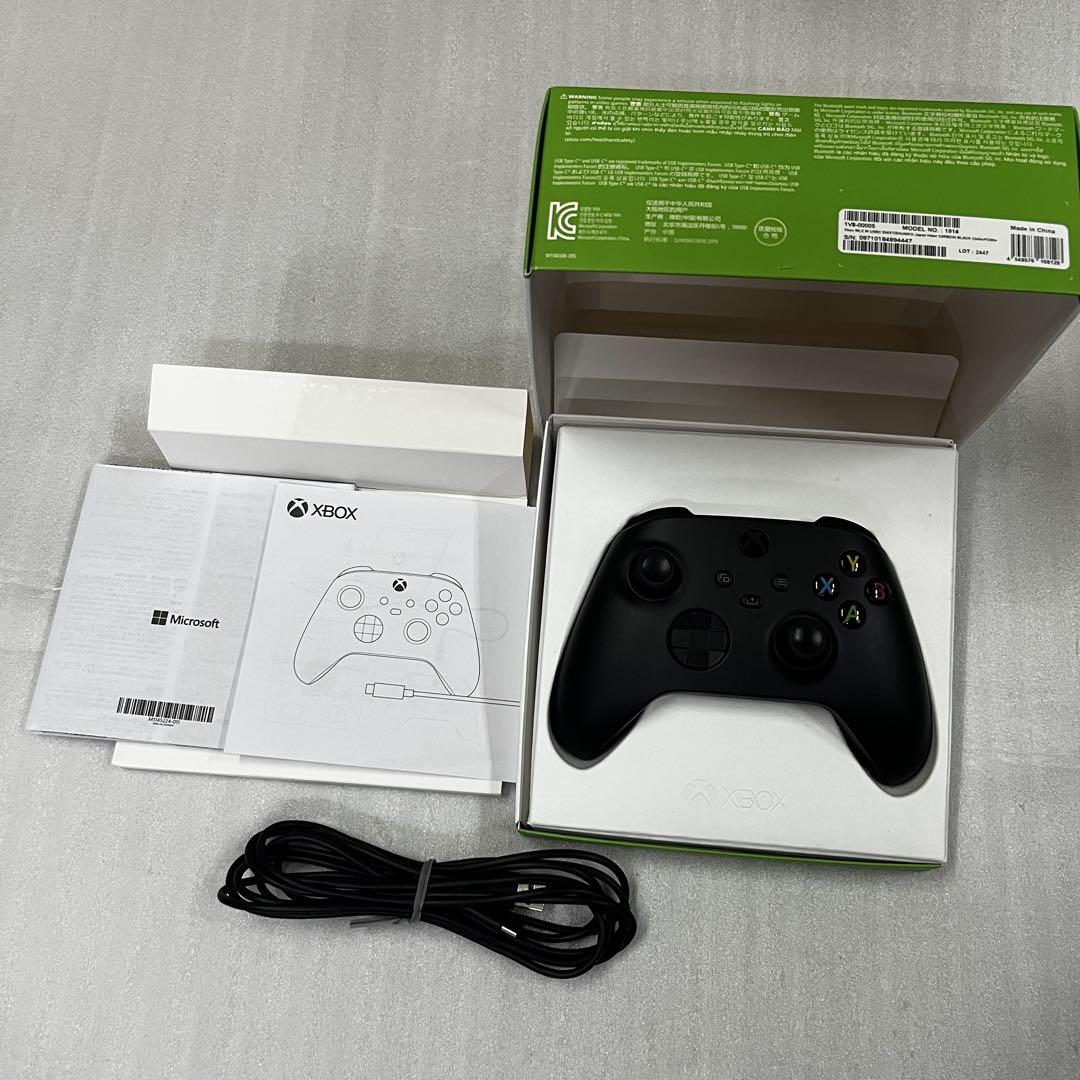 正規品 XBOX ワイヤレス コントローラー ＋USB-C ケーブル ほぼ新品