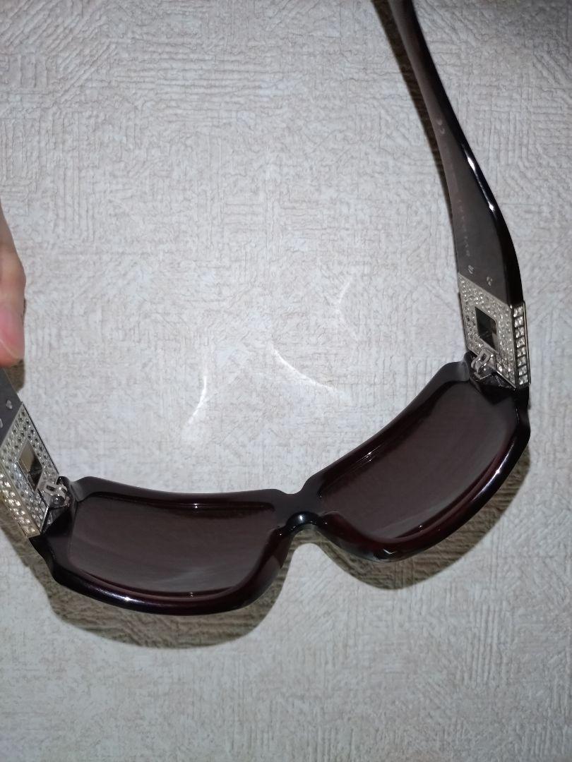 BVLGARI ストーン装飾 サングラス 8018-B