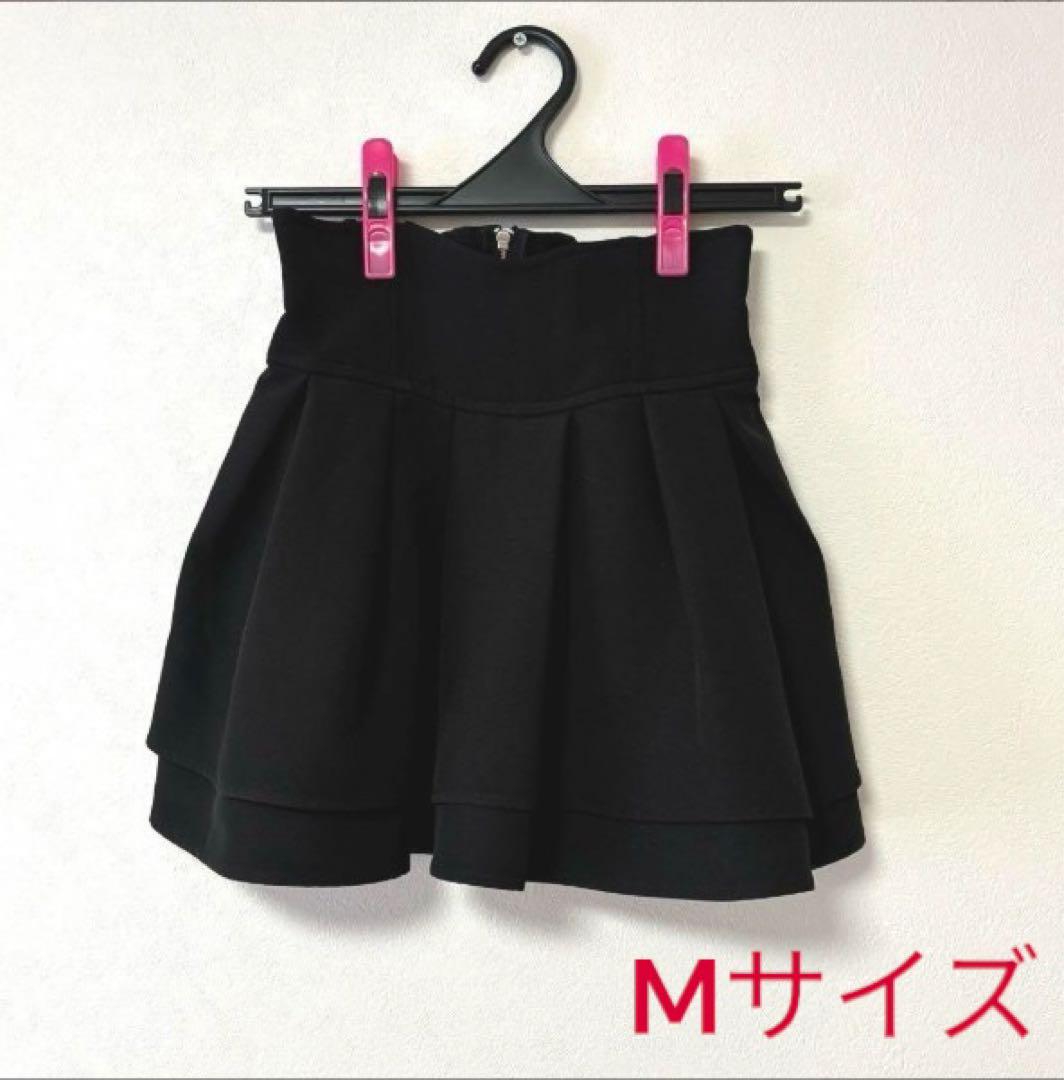 最終日!新品 美脚になれるスカート インナーパンツ付 Mサイズ ミシェルマカロン