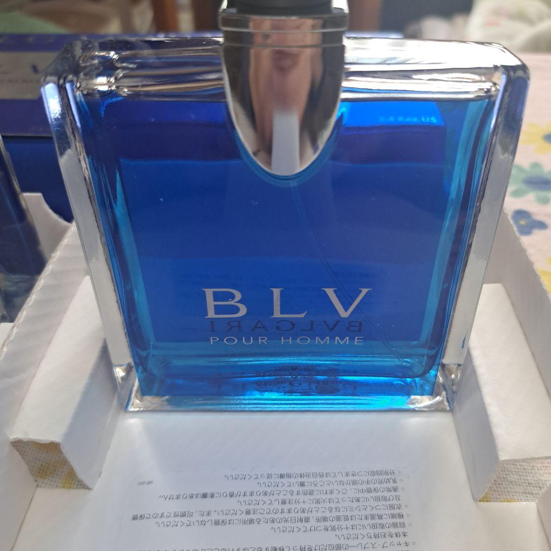 ブルガリ　ブルー　プールオム　オードトワレ　香水　100ml　2本