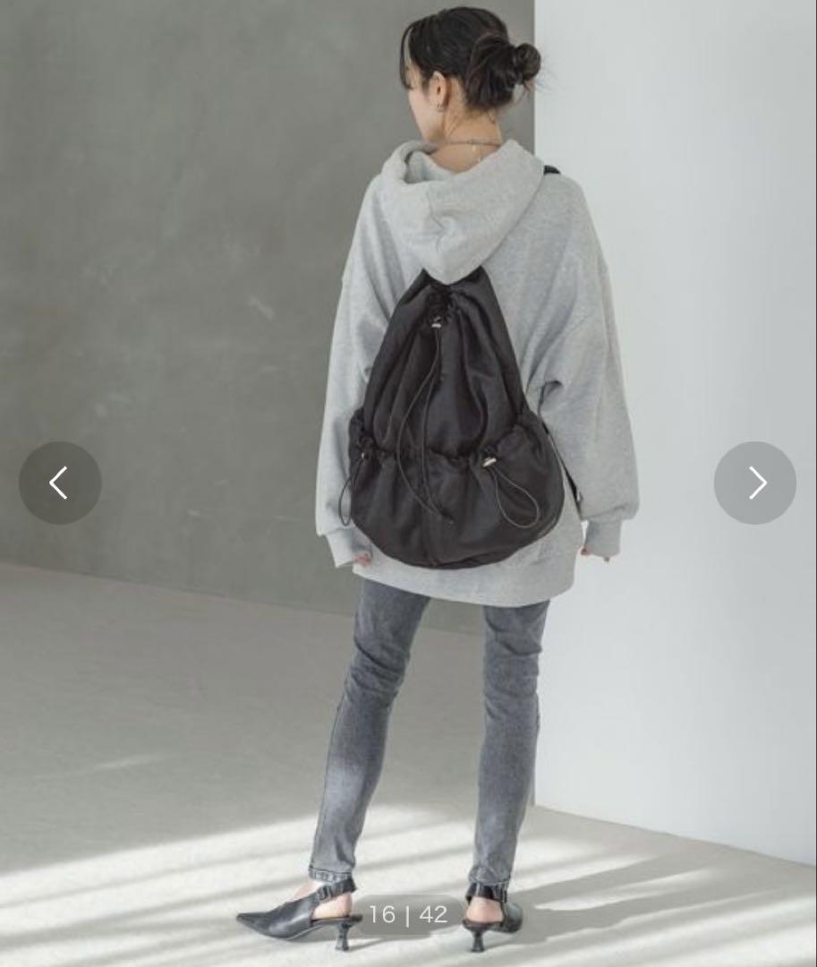 JEANASIS 2wayボンサックリュック 996658 ブラック