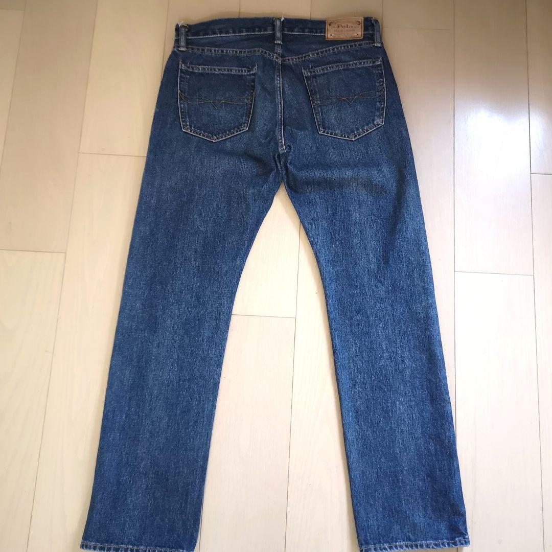口コミ・レビューで人気商品を探そう PRL HAMPTON STRAIGHT 濃紺 30x30 ヴィンテージ - メルカリ パンツ