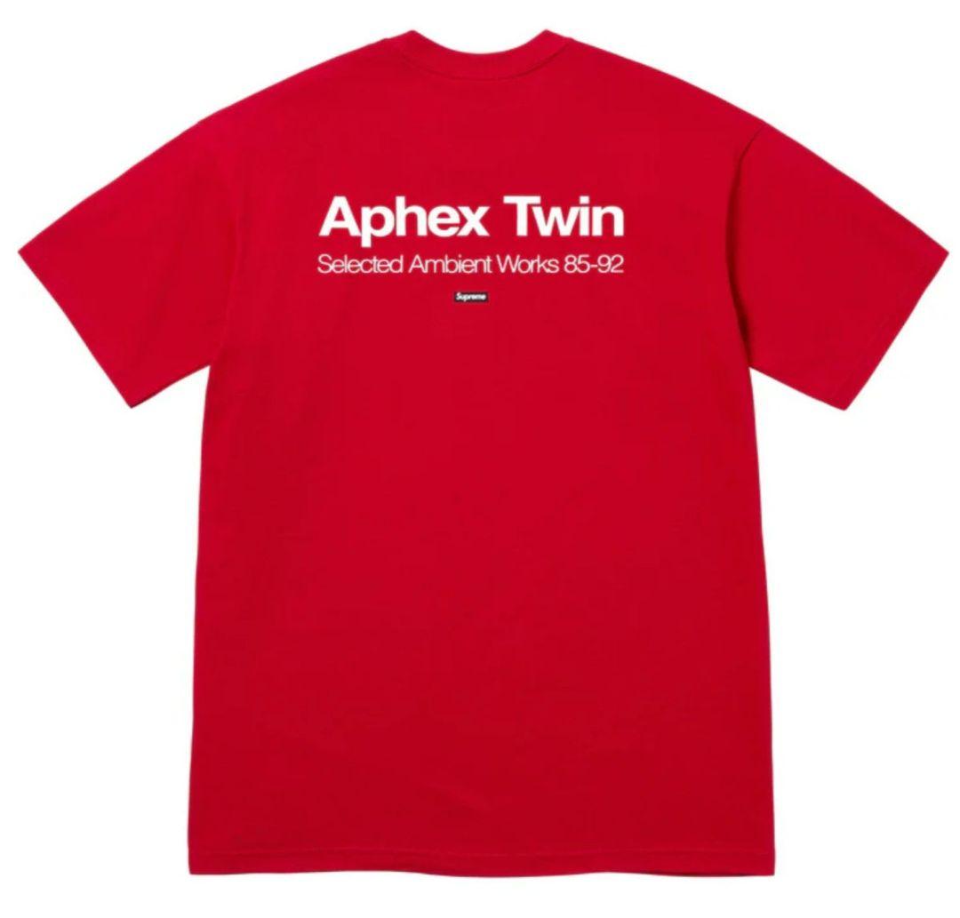 Supreme Aphex Twin Ambient Works Tee Red Men's - SS25 - US