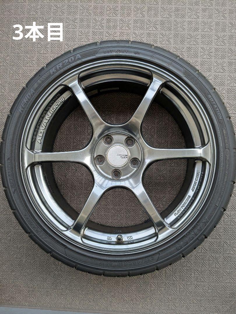 ADVAN Racingアドバンレーシング RG3 18inホイール タイヤ4本
