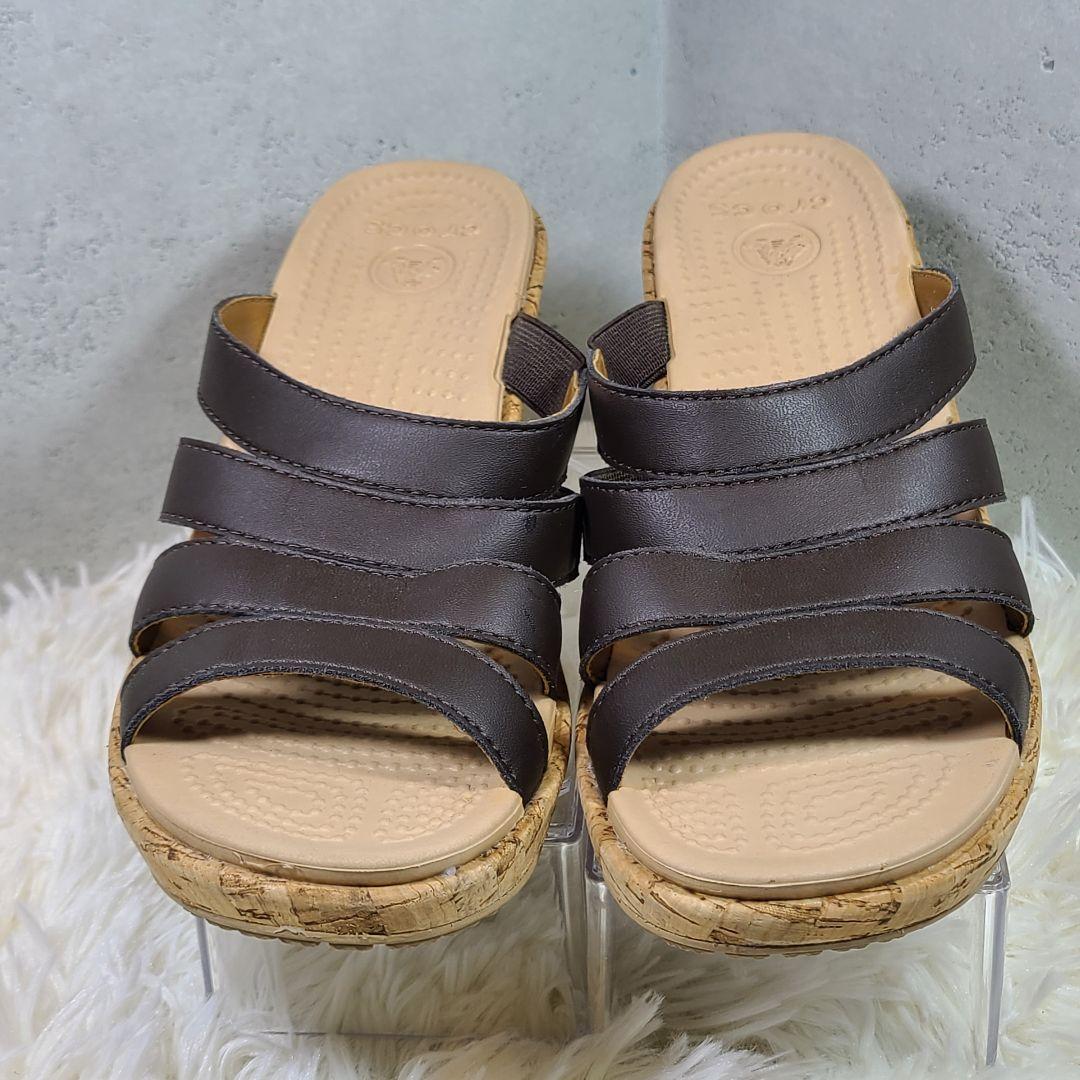 crocs】クロックス アレイ シンセティック コルクウェッジソール