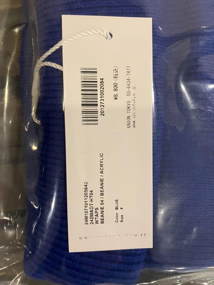 最安値　wtaps ビーニー　新品　定価以下　beanie 04 acrylic