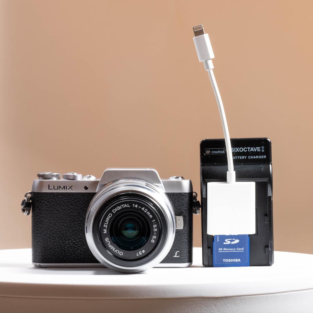 自撮りもできるコンデジ♡LUMIX DMC-GF7 レンズキッド スマホ