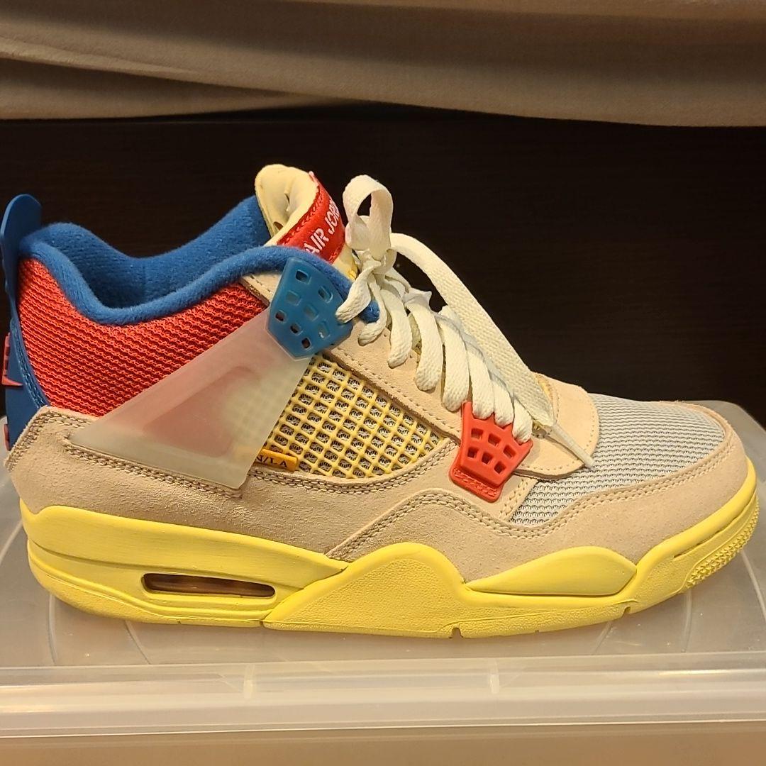 Air Jordan 4 union guava　26cm