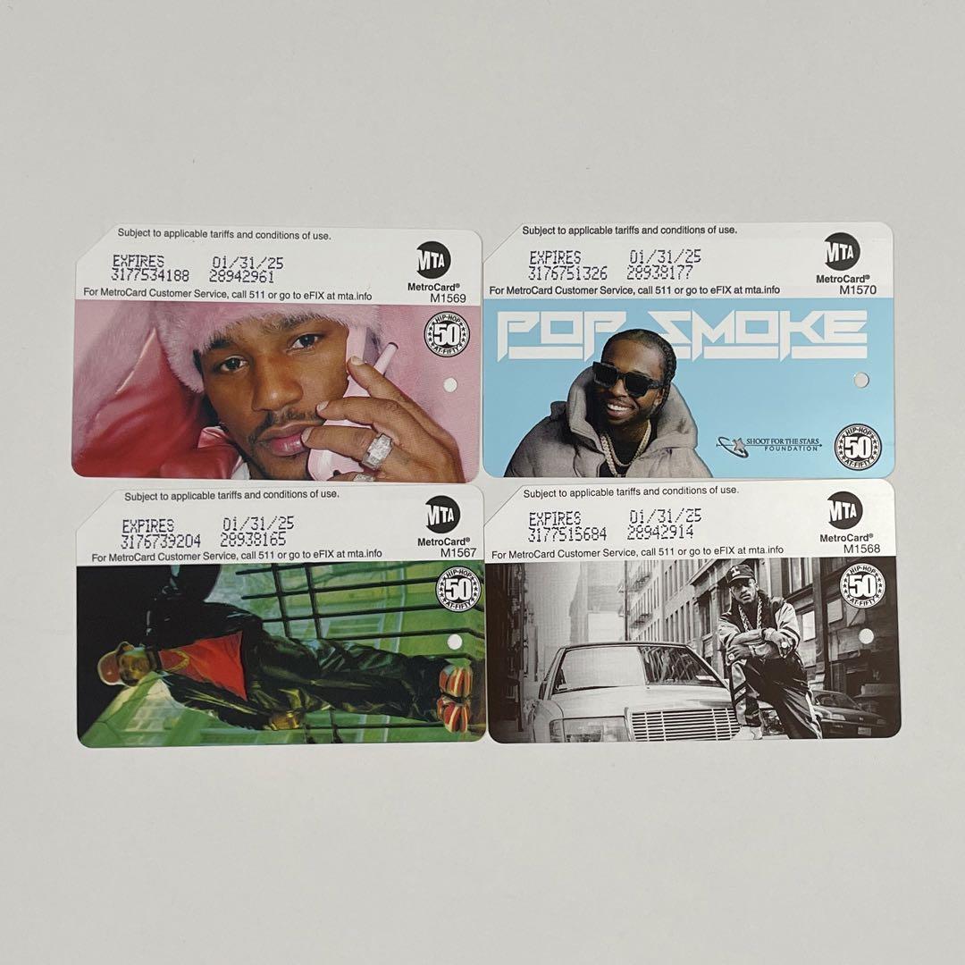 Metro card Hiphop 50th limited セット