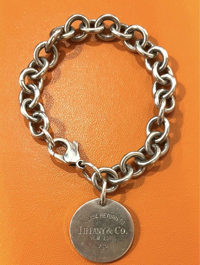 TIFFANY&Co. ティファニー ラウンドタグ ブレスレット