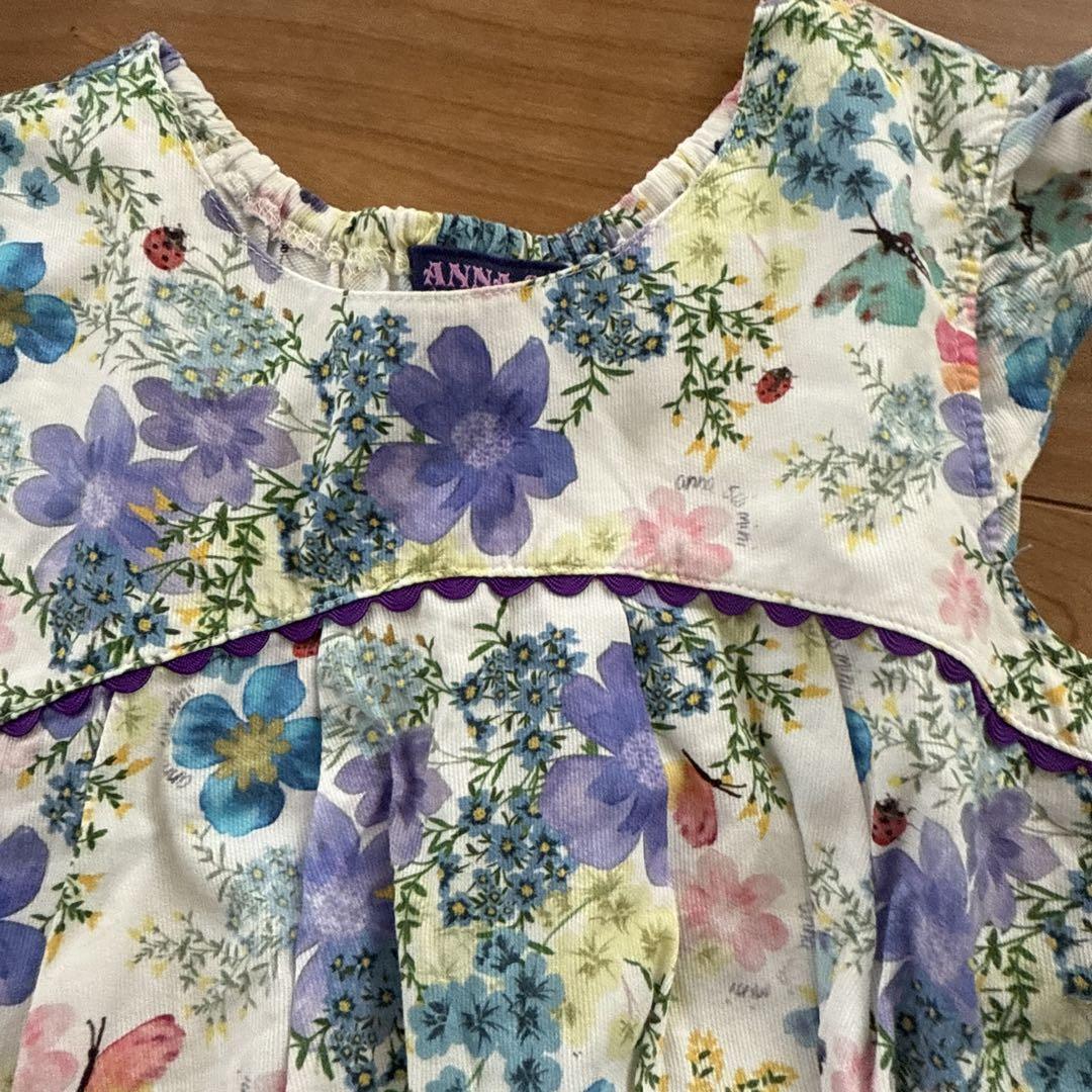 ANNA SUI mini 花柄チュニック 120 - メルカリ