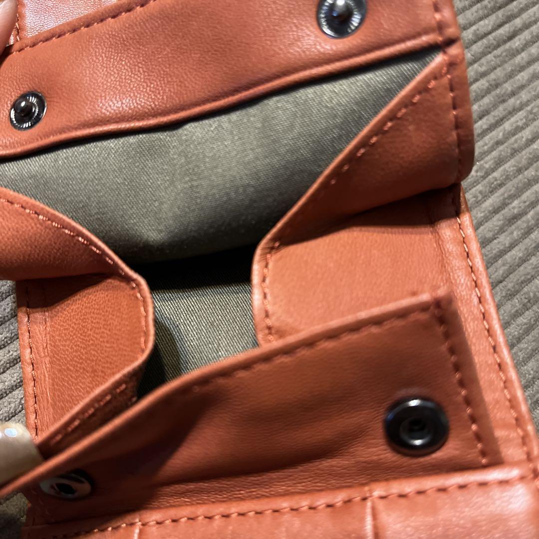 DIESEL ブラウン 三つ折り財布