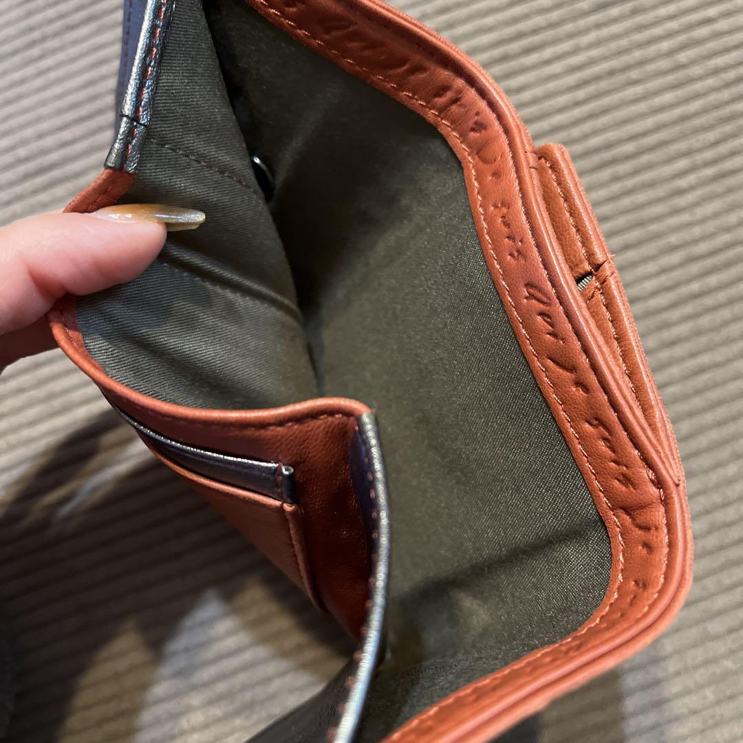 DIESEL ブラウン 三つ折り財布