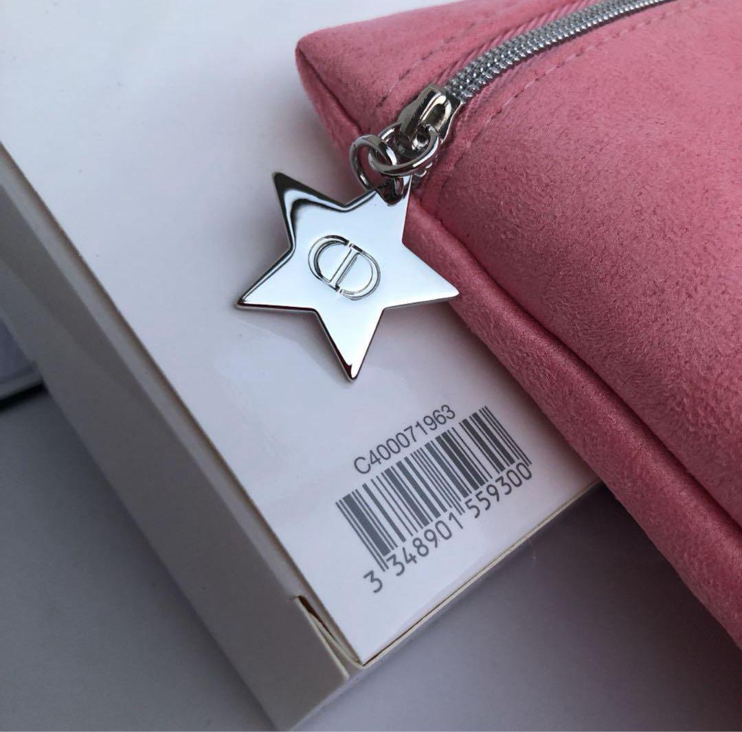 会員様限定 お買い得商品 ポーチ 春限定 ディオール Dior ピンク クラッチバッグ 箱付き トライアルセット・サンプル