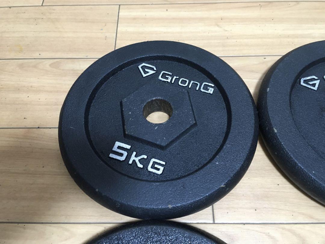 IROTEC アイロテック/Grong プレート5kg x 4枚 計20kg
