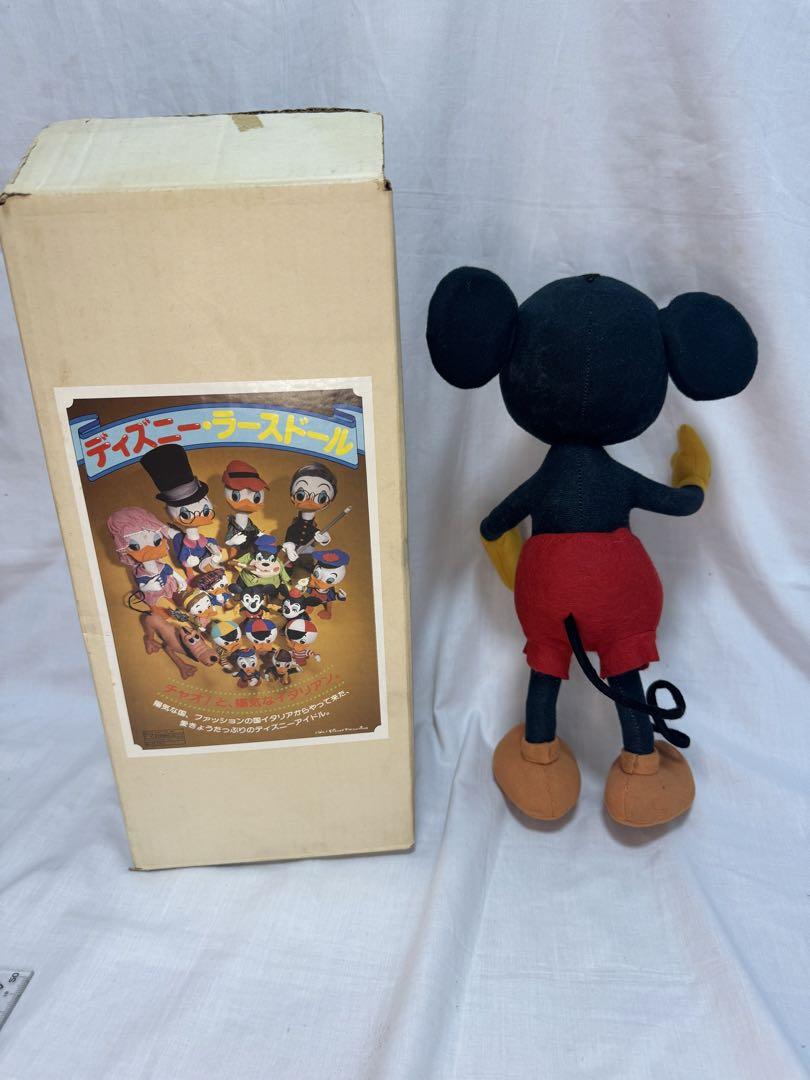 ヴィンテージ　ディズニー　ラースドール　ミッキーマウス