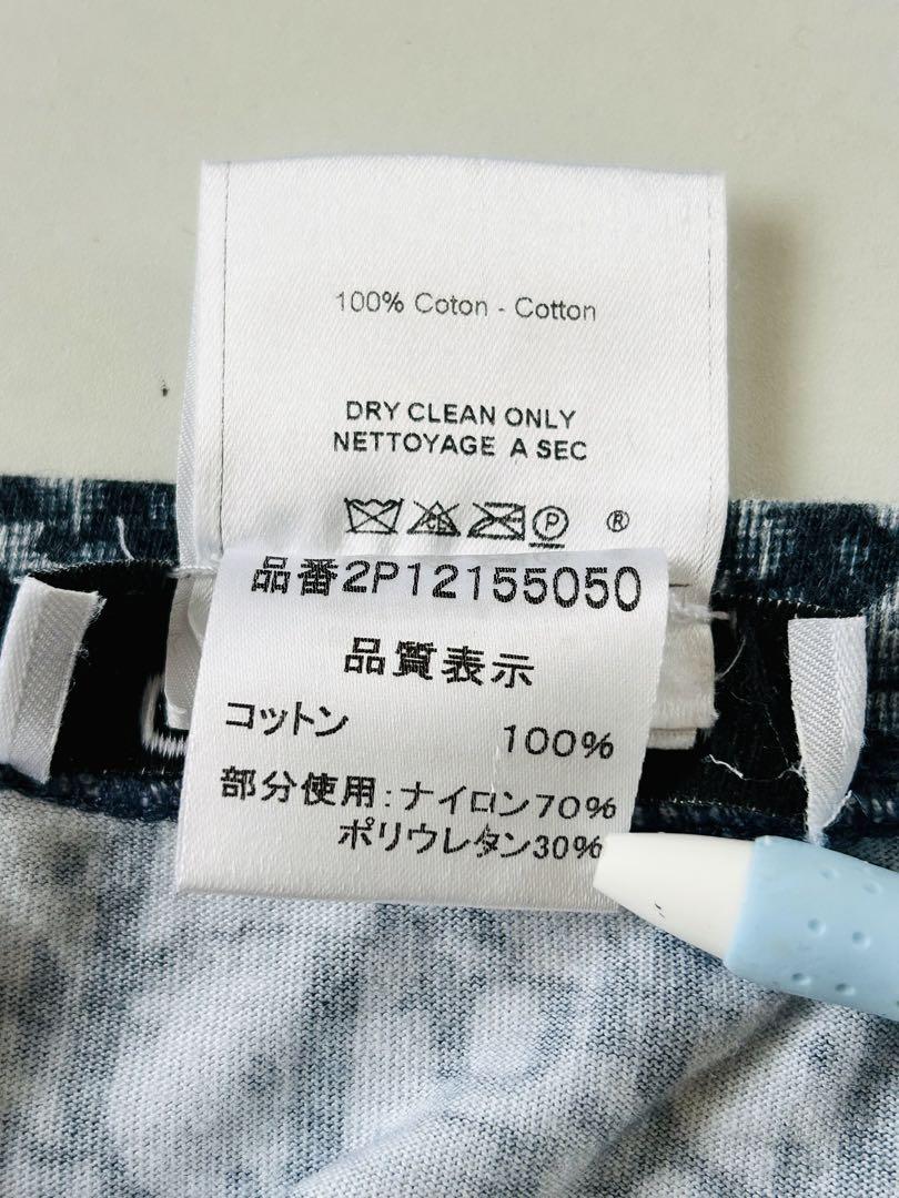 Dior トロッター柄半袖Tシャツ\"缶バッジ付き\" Dior トロッター柄半袖Tシャツ